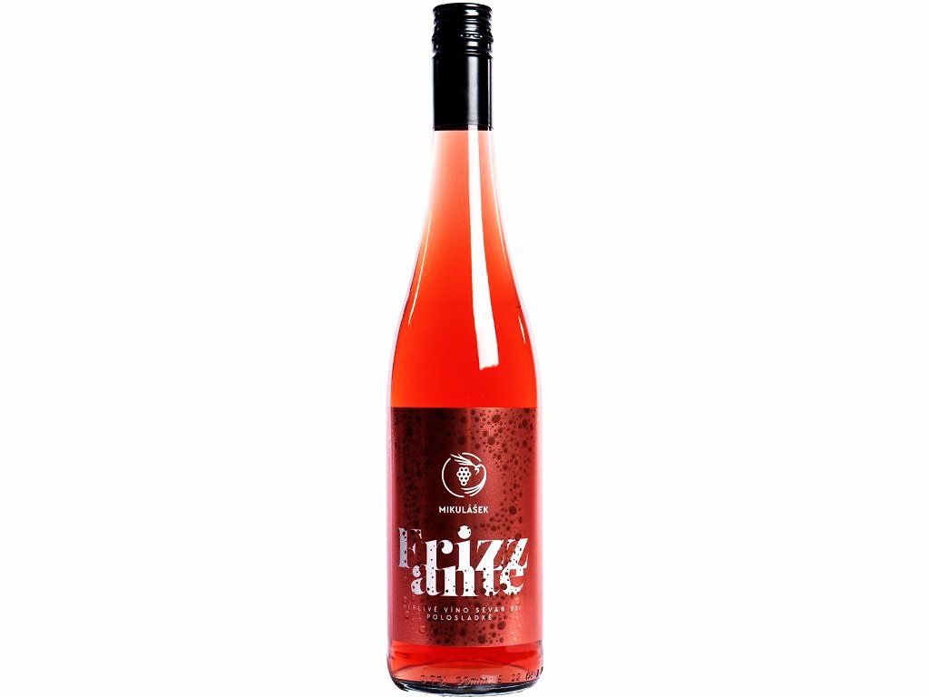 Sevar rosé frizzante polosladké 2021